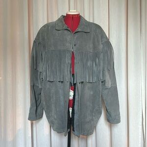 Vintage 100% real leather jacket